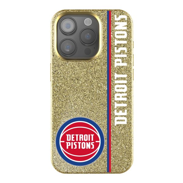 Detroit Pistons Sidebar Bling Phone Case Discount