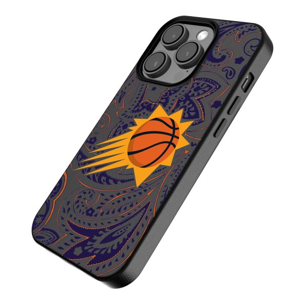 Phoenix Suns Paisley MagSafe Compatible Phone Case for Apple iPhone For Sale - Image 2