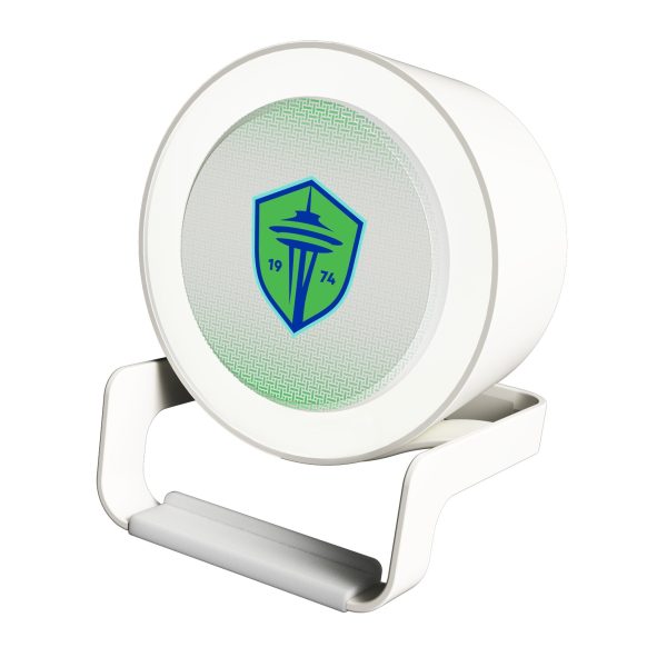 Seattle Sounders FC   Linen Night Light Charger and Bluetooth Speaker Hot on Sale