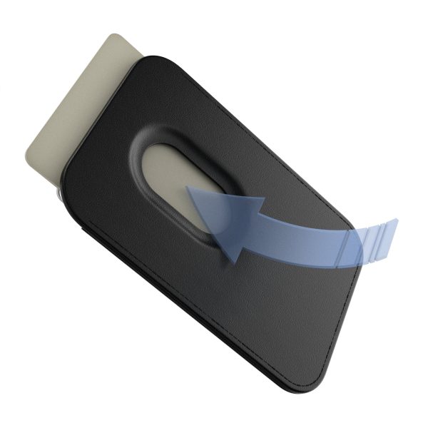 University of Kentucky Wildcats Insignia Black Magnetic Credit Card Wallet Online Sale - Image 3
