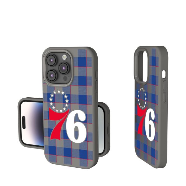 Philadelphia 76ers Plaid Soft Touch Phone Case Online