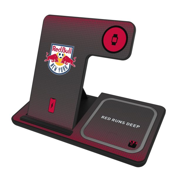 New York Red Bulls Linen 3 in 1 Charging Station Online now